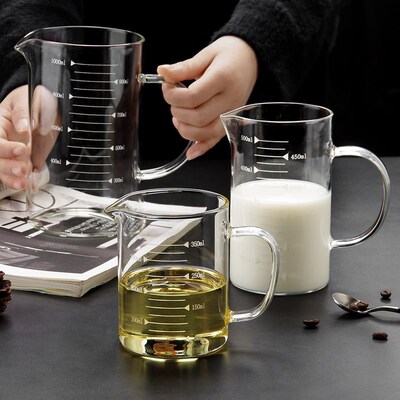 High temperature liquid measuring cup kitchen baking apparat