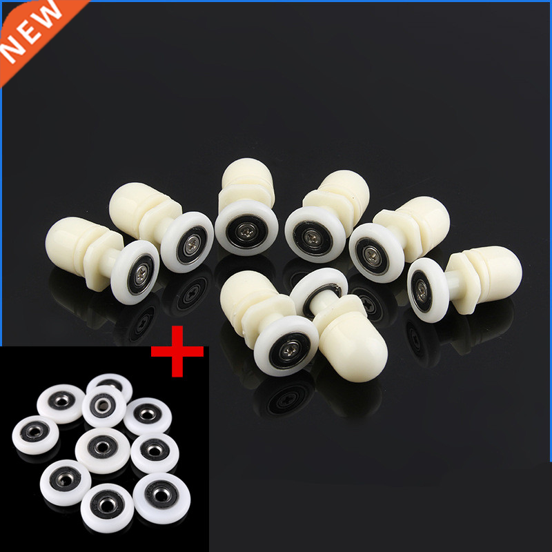 8pcs/set 19/23/25/27mm Plastic Partiality Glass Bearing Roll