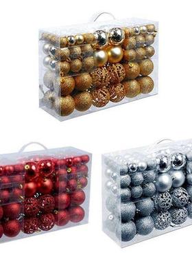 100Pcs Chrimas Ball Box Set Available Holiday Chrimas Tr
