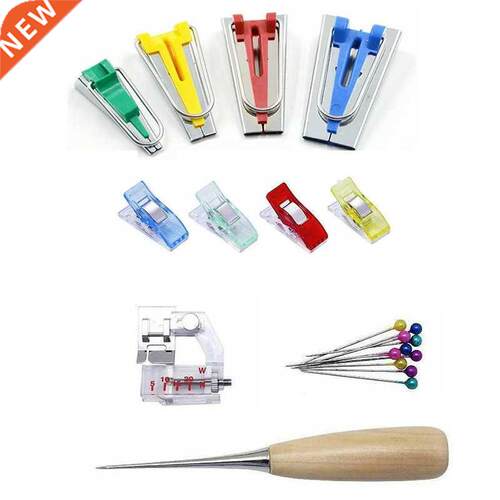 Durable Sewing Tool Fabric Bias Binding Tape Maker Kit Binde