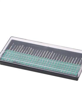 30pcs Burs Diamond Rotary Burr Bits Grinding Head Set For Dr