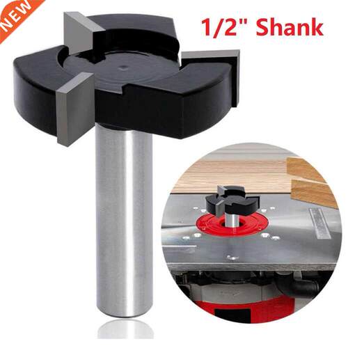 1/2 Miter Router Bit Shank CNC Spoilboard Surfacing Route