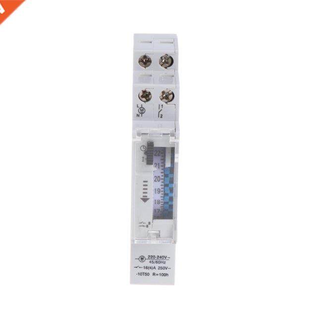 2021 New Mechanical 24 Hours Programmable Din Rail Timer Swi