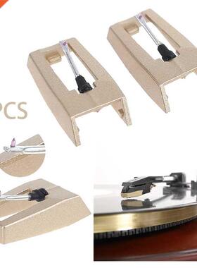2PCS Diamond Replacement Stylus Record Player Needle For LP