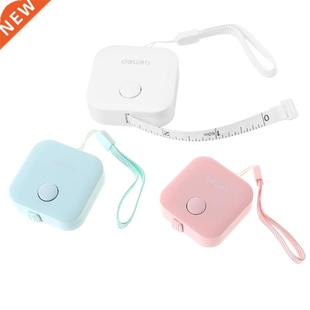 Color Small Plastic 1.5m Tape Candy Retractable Measure 7mm