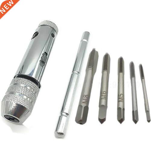 3mm-8mm T-Handle Ratchet Tap Wrench M3-M8 Forward Reverse Lo