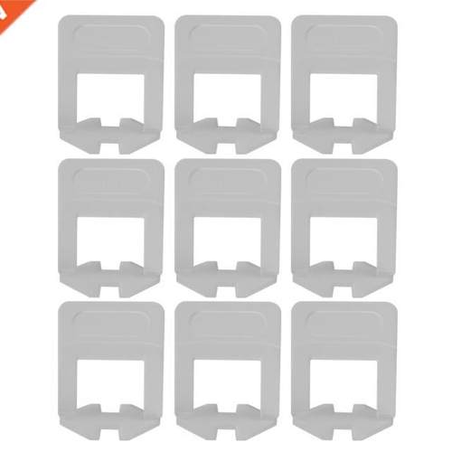 200pcs 1mm Tile Leveler Spcer Bse Clips Leveling System Ti