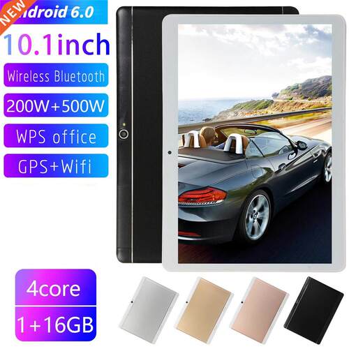 Tablet PC 10.1 Inch Android 6.0 Tablets Quad Core Tablet 16G