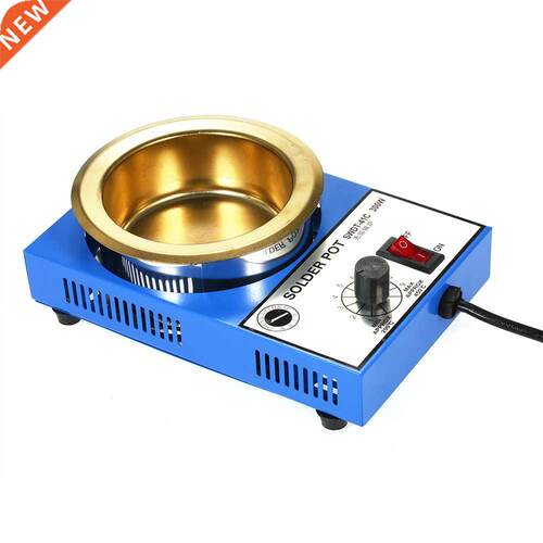 220V Mini Lead Free Soldering Pot Titanium Coating Stainless