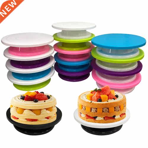 28 Plastic Cake Turntable Rotating Cake Decorating Cream C