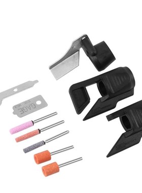 Saw Sharpening Attachment Garden Tool Sharpener Guide Drill