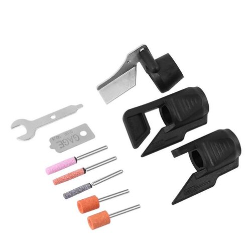 Saw Sharpening Attachment Garden Tool Sharpener Guide Drill