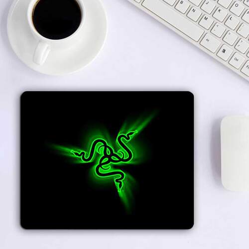 Big promotion Razer logo gamer play mats Rubber Art Speed Mo