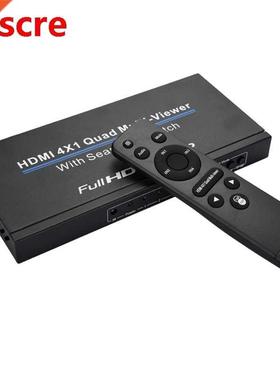 4X1 Multi-Viewe HDMI Quad Screen Real Time Multiviewer with