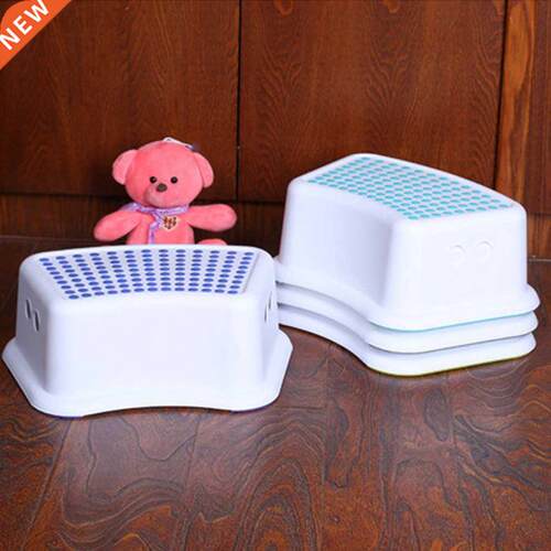 Children Plastic Anti-slip Chair Kids Stackable Step Stool K
