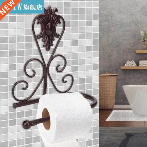 Vintage Paper Towel Hder Wall-mounted Tissue Rack for Kitc