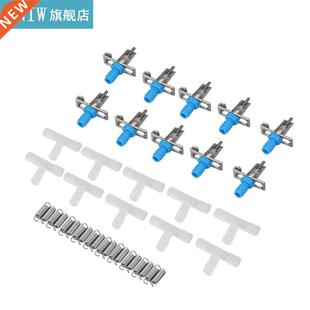 10PCS Rabbit Drinker Nipple Waterer Drinking Water Double Ha