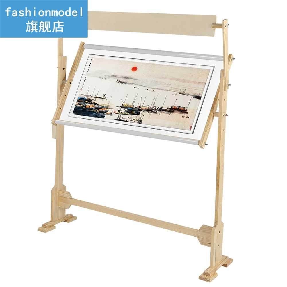 Large Size Embroidery Stand Solid Wooden Frames Adjustable W图片