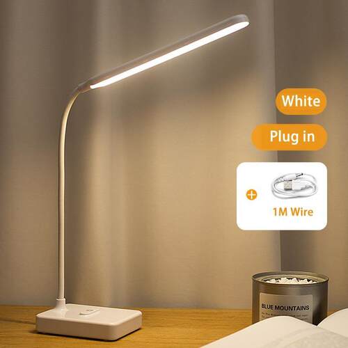 LED Stand Desk Lamp Modern Office Reading Table Light Touch