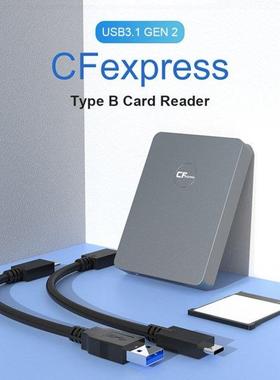 For SLR CR316 CFexpress Card Reader USB3.1 Gen2 Type B C Ada