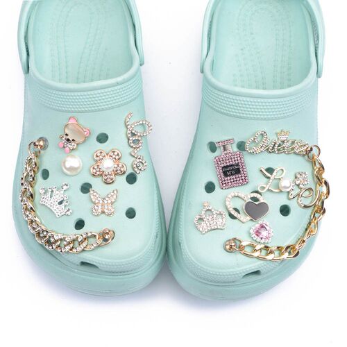 New Brand Shoes Charms Designer Croc Charms Bling Rhinestone