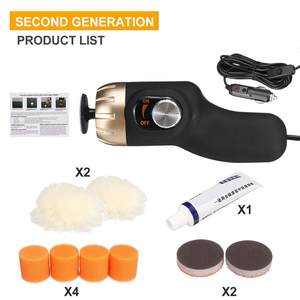 8500r mini Upgraded Version Car Electric Polisher Cleaning a