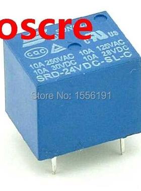 10PCS 5Pin 24V T73 The relay SRD-24VDC-SL-C Small signal r