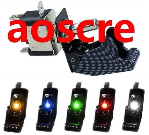 2017 New 20A 12V LED toggle switch Illuminated Toggle Swit