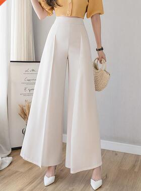 Casual Womens clothing Summer 2021 New Chiffon Loose Pants W