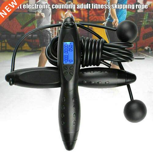 Digital LCD Jump Jumping Skipping Rope Calorie Count Counter