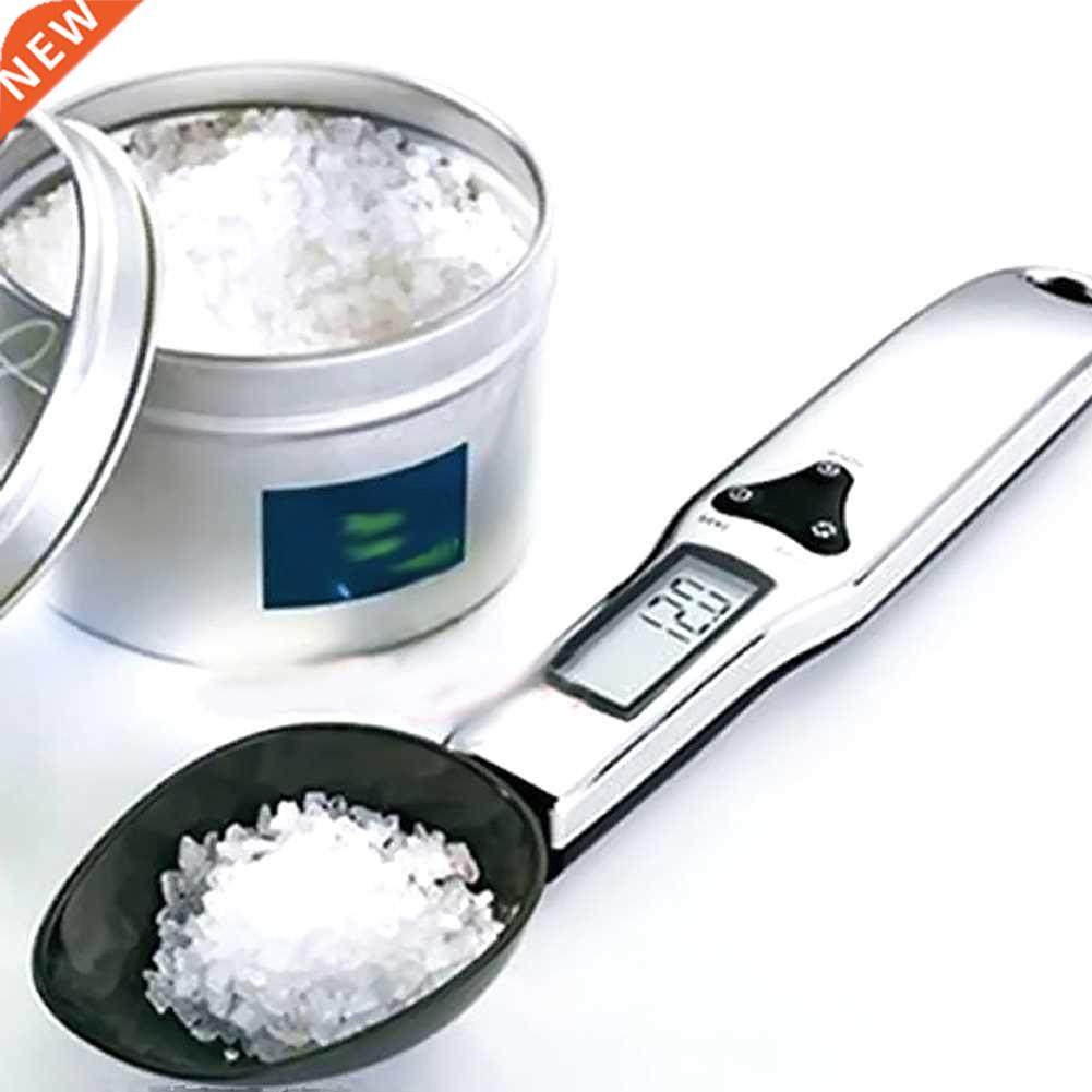 300g/0.1g Spoon Scale LCD Kitchen Lab Gram Measuring Spoons