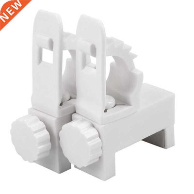 2Pcs Adjustable Crossbar Rod Support Clamp Holder Curtain Ro