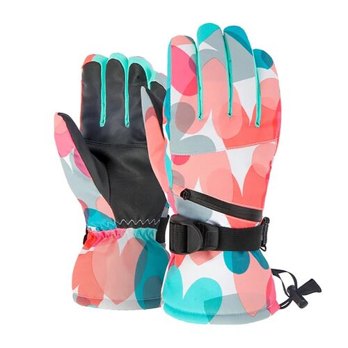 Winter Men Ultralight Ski Gloves Touch Screen Fleece  Warm