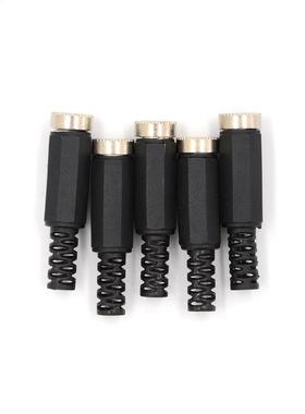 5 Pcs IMC 2.1mm x 5.5mm DC Power Female Socket Jack Connect