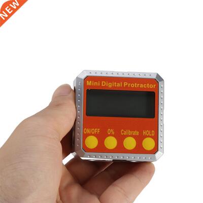 360 Degree Protractor Inclinometer Bevel Box Angle Gauge Met