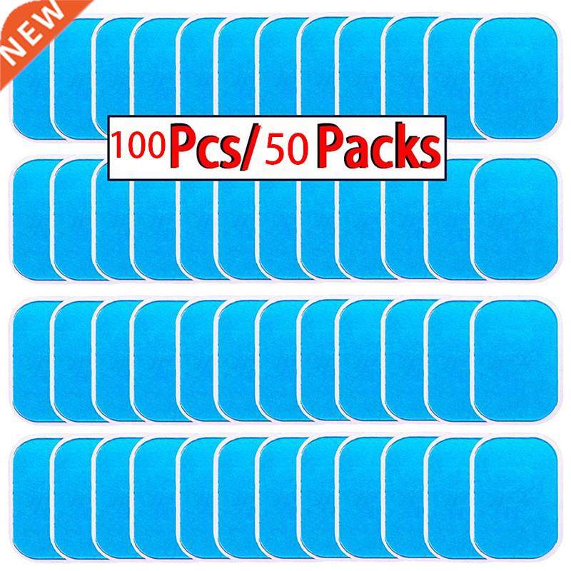 10/0/50/80/100 Pcs Gel Pads for Ems Abdominal Trainer Muscl