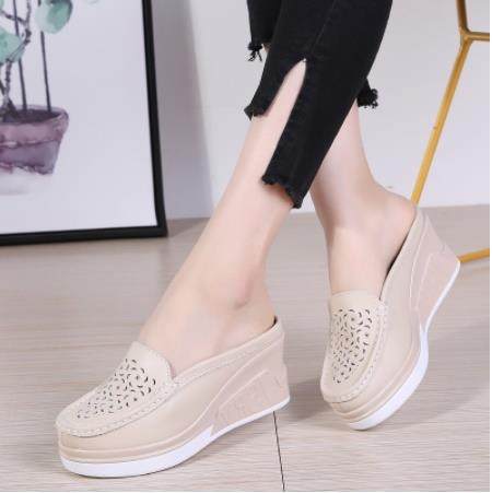 Hot Summer Women Platform Slipper pattern Floral Flats Breat
