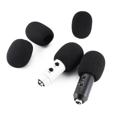 5pcs Microphone Replacement Foam Microphone Cover Mic Cover