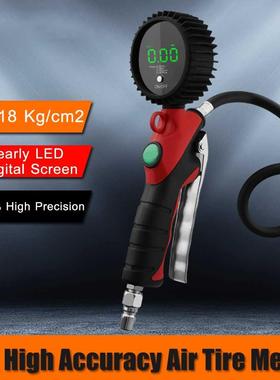 Handheld High Accuracy LED Digital Car Pressure Gauge Portab