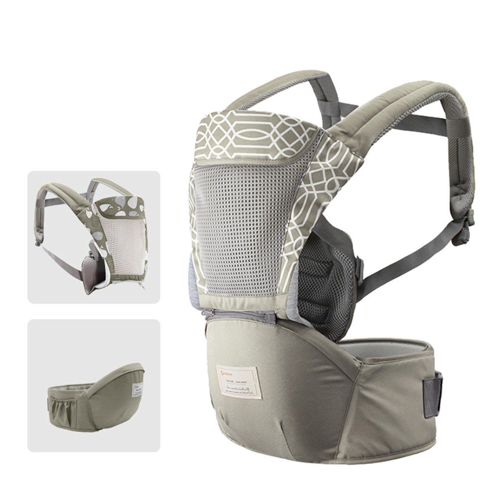 Ergonomic Baby Carrier with Hip Seat Infant Kids Baby Hipsea