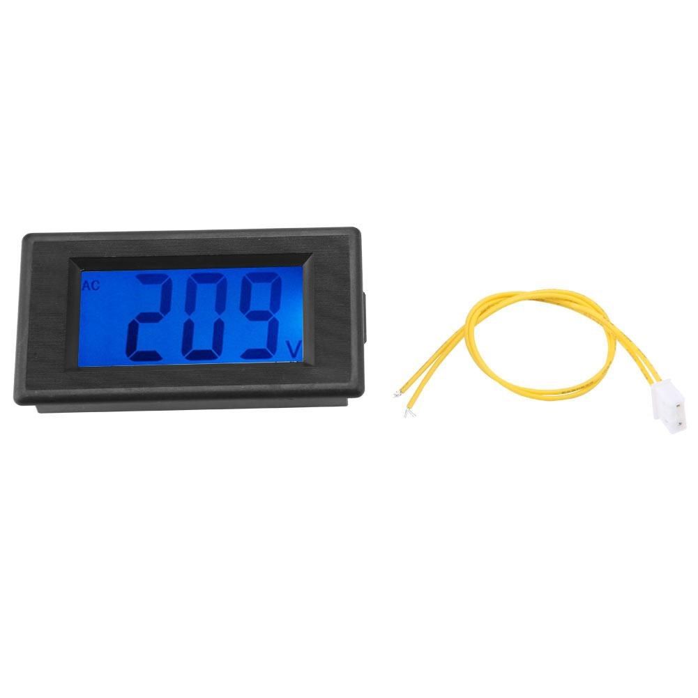 AC 70-500V 2 Wire LCD Display Voltmeter Voltage Power Tester