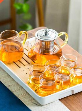 Chinese Kung Fu Tea Set glass Portable Teapot Set