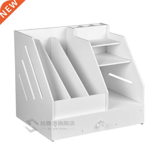 Book Magazine Holder Desk Organizer Stationery Storage Stand