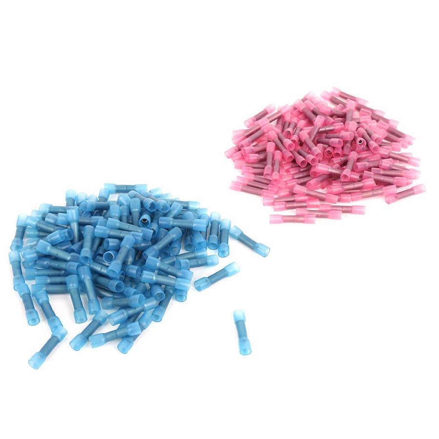 200PCs Crimp Connector Shrink Terminal Cable Protector Water