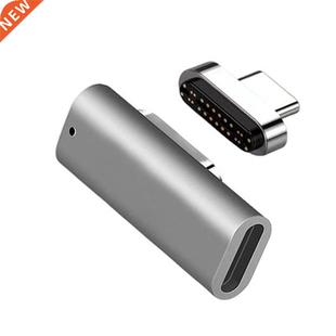 Plug Type pin Computer Adapter Magnetic Side Elbow New