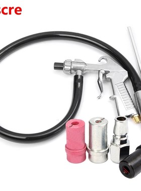 7Pcs Abrasive Air Sand Blasting Gun kit 1 ceramic nozzle 1 s