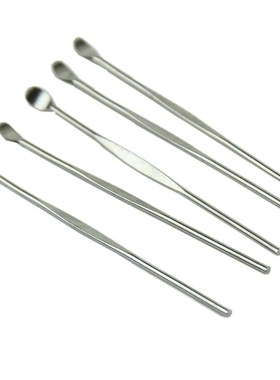 5Pcs Stainless Steel EarPick Cleaner Ear Pick Wax Curette Re