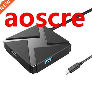 Square USB3.0 Docking Station YSBB 1 with 4 Hub Splitter Hig