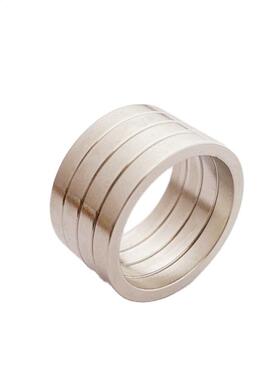 Neodymium Magnet 4PCS Ring Strong Magnet D26.4x3.5mm With Ho