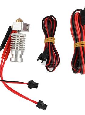 Hot End Kit Nozzle Assembled 1.75 0.4mm 12v100K Extruder Str